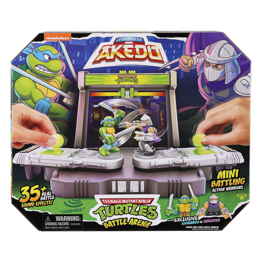 Akedo - Ninja Turtles Battle Arena i gruppen LEGETØJ / Figurer og legesæt / Turtles hos Spelexperten (20307)