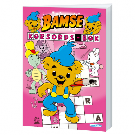 Korsordsbok - Bamse i gruppen LEGETØJ / Skab & mal / Skriv og Tegn / Puslespil bøger hos Spelexperten (203120)