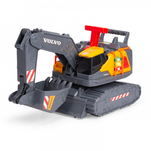 Dickie Toys - Volvo Power Excavator 30 cm i gruppen LEGETØJ / Legetøjskøretøjer hos Spelexperten (203725012)