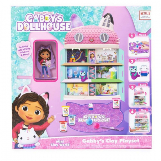 Gabby's Dollhouse - Ler katte & Dukkehus Sæt i gruppen  hos Spelexperten (204-700003)