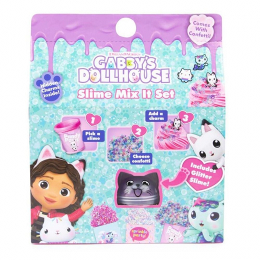 Gabby's Dollhouse - Slime Mix It Set i gruppen LEGETØJ / Figurer og legesæt / Gabby's Dollhouse hos Spelexperten (204-700009)