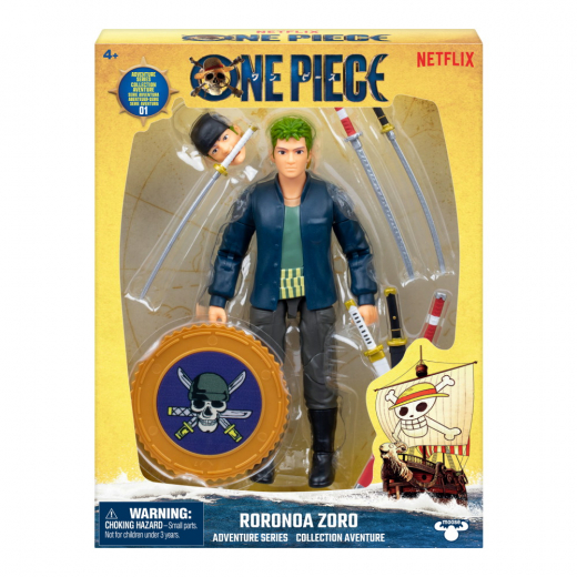 One Piece Actionfigur Zoro 15 cm i gruppen LEGETØJ / Collectibles / One Piece collectables hos Spelexperten (20471)