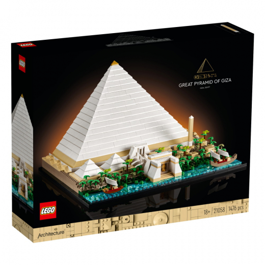 LEGO Architecture - Den store pyramide i Giza i gruppen LEGETØJ / LEGO hos Spelexperten (21058)