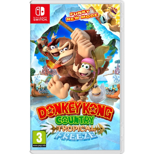 Donkey Kong Country: Tropical Freeze - Nintendo Switch i gruppen Nintendo Switch hos Spelexperten (211039)