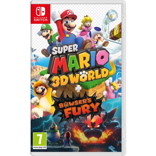 Super Mario 3D World + Bowser's Fury -  Nintendo Switch i gruppen Nintendo Switch hos Spelexperten (211155)