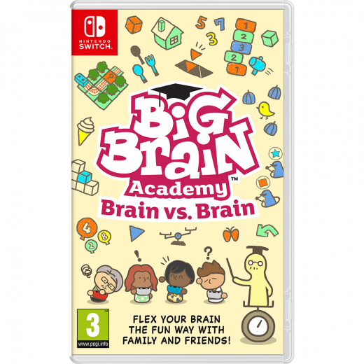 Big Brain Academy: Brain vs. Brain - Nintendo Switch i gruppen Nintendo Switch hos Spelexperten (211192)