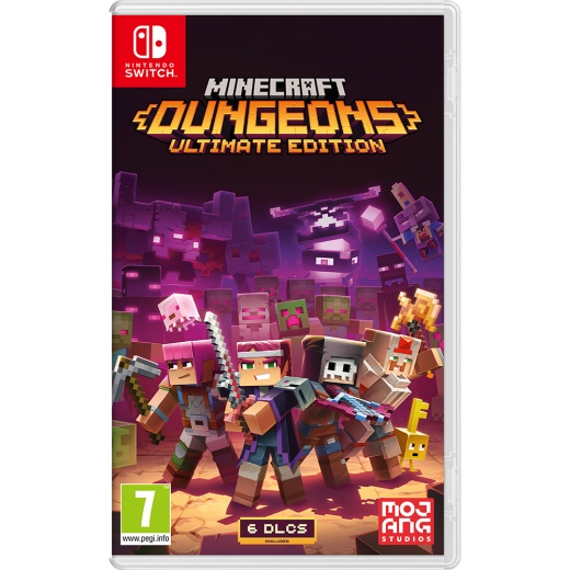Minecraft Dungeons: Ultimate Edition - Nintendo Switch i gruppen Nintendo Switch hos Spelexperten (211193)