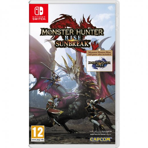 Monster Hunter Rise + Sunbreak - Nintendo Switch i gruppen Nintendo Switch hos Spelexperten (211211)