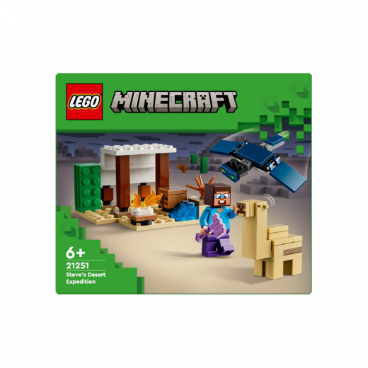 LEGO Minecraft - Steves ørkenekspedition i gruppen LEGETØJ / LEGO / LEGO Minecraft hos Spelexperten (21251)
