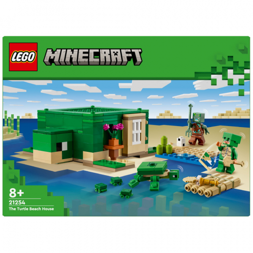LEGO Minecraft - Skildpaddestrandhuset i gruppen LEGETØJ / LEGO / LEGO Minecraft hos Spelexperten (21254)