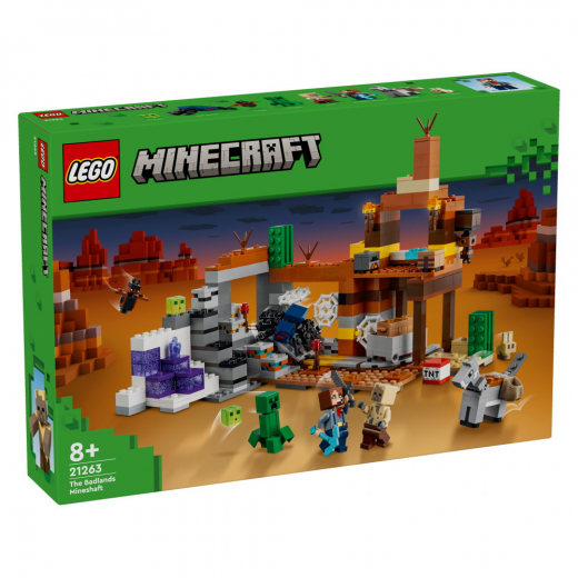 LEGO Minecraft - Badlands-mineskakten i gruppen LEGETØJ / LEGO / LEGO Minecraft hos Spelexperten (21263)