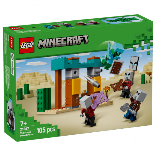 LEGO Minecraft - De udstødtes ørkenpatrulje i gruppen LEGETØJ / LEGO / LEGO Minecraft hos Spelexperten (21267)