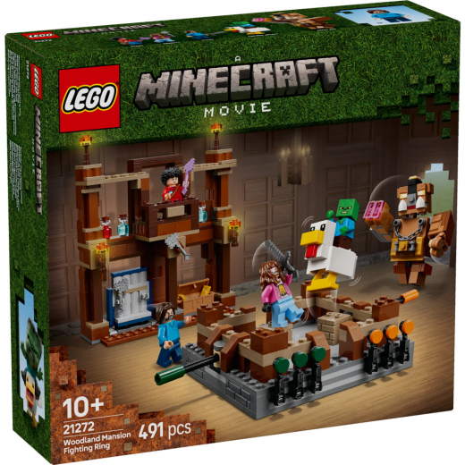 LEGO Minecraft - Skovpalæets kampring i gruppen LEGETØJ / LEGO / LEGO Minecraft hos Spelexperten (21272)