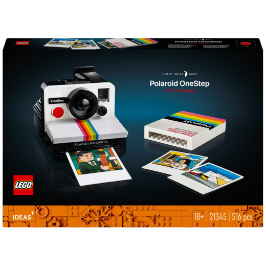 LEGO - Polaroid OneStep SX-70-kamera i gruppen LEGETØJ / LEGO hos Spelexperten (21345)