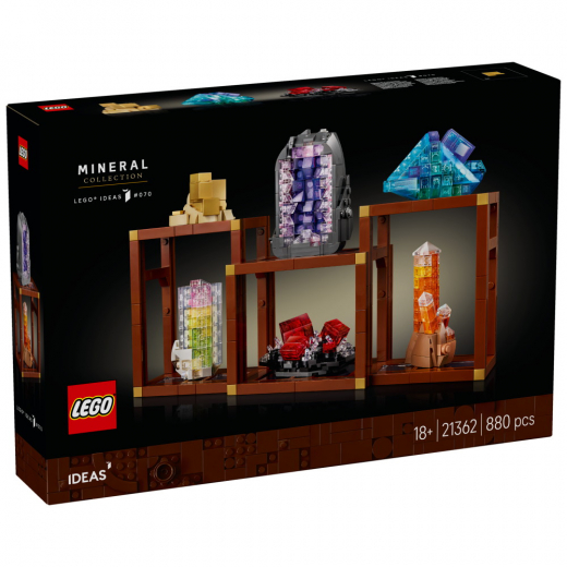 LEGO Ideas - Mineraalikokoelma i gruppen LEGETØJ / LEGO hos Spelexperten (21362)