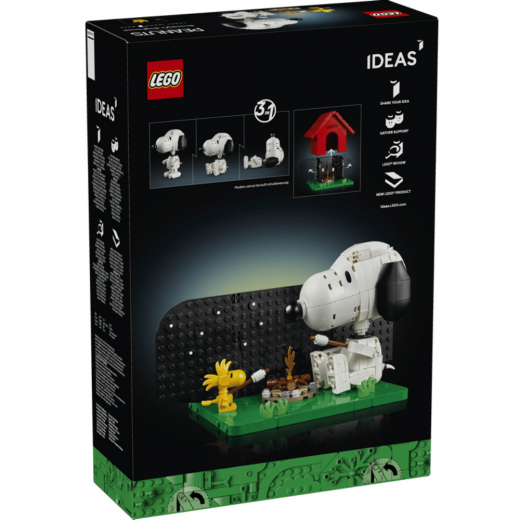 LEGO Ideas - Peanuts Snoopy's Doghouse i gruppen LEGETØJ / LEGO hos Spelexperten (21368)