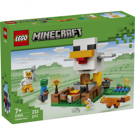 LEGO Minecraft - Hønsefarm i gruppen LEGETØJ / LEGO / LEGO Minecraft hos Spelexperten (21585)