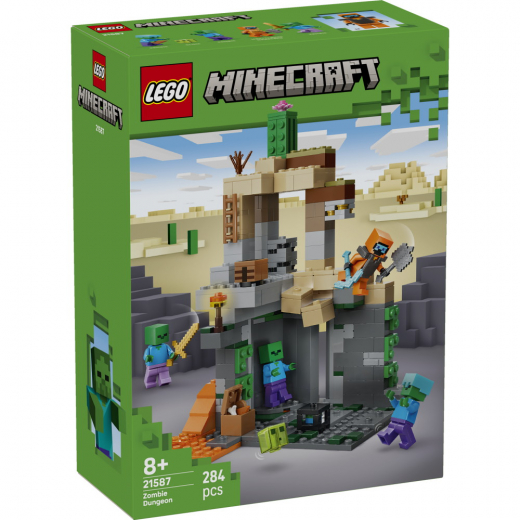 LEGO Minecraft - Zombityrmä i gruppen LEGETØJ / LEGO / LEGO Minecraft hos Spelexperten (21587)