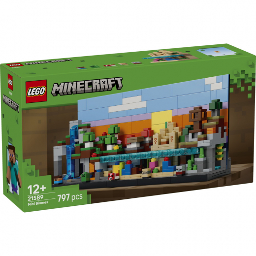 LEGO Minecraft - Mini-biomer i gruppen LEGETØJ / LEGO / LEGO Minecraft hos Spelexperten (21589)