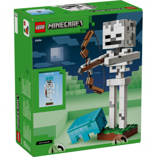 LEGO Minecraft - The Skeleton i gruppen LEGETØJ / LEGO / LEGO Minecraft hos Spelexperten (21594)