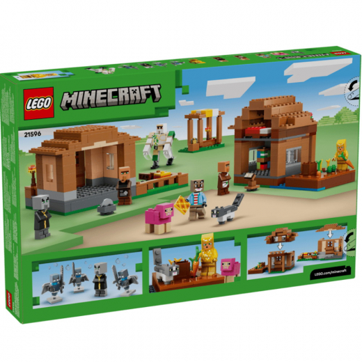 LEGO Minecraft - Evoker Village Attack i gruppen LEGETØJ / LEGO / LEGO Minecraft hos Spelexperten (21596)