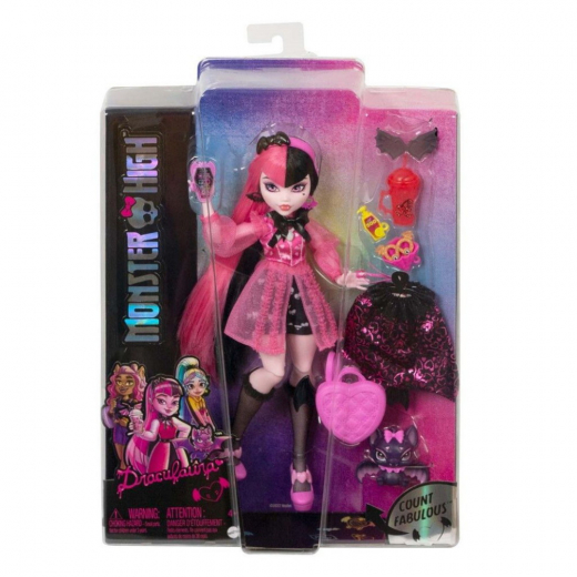 Monster High -  Draculaura i gruppen LEGETØJ / Figurer og legesæt hos Spelexperten (218-1001)