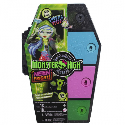 Monster High - Skulltimate Secrets Ghoulia i gruppen LEGETØJ / Figurer og legesæt / Monster High hos Spelexperten (218-2404)