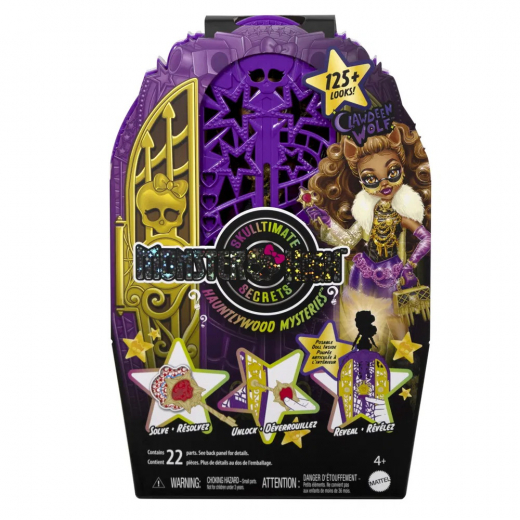 Monster High - Skulltimate Secrets Clawdeen i gruppen LEGETØJ / Figurer og legesæt / Monster High hos Spelexperten (218-2551)