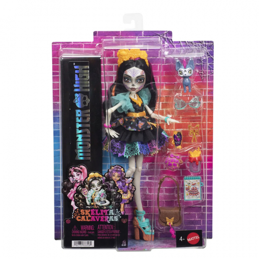Monster High Core Doll Skelita Calaveras i gruppen LEGETØJ / Figurer og legesæt / Monster High hos Spelexperten (218-2607)