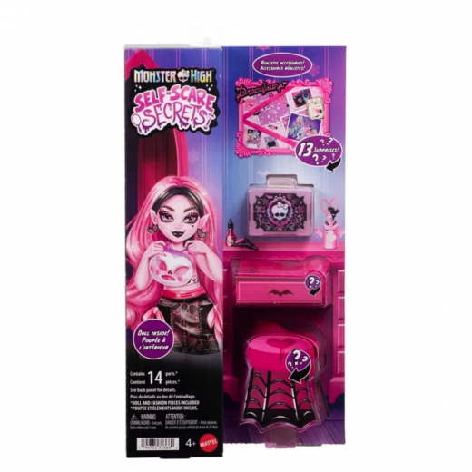 Monster High - Self-Scare Secrets Draculaura i gruppen LEGETØJ / Figurer og legesæt / Monster High hos Spelexperten (218-2609)