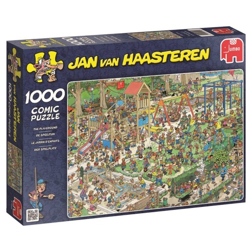 Jan van Haasteren - The Playground 1000 brikker i gruppen  hos Spelexperten (22-01599)