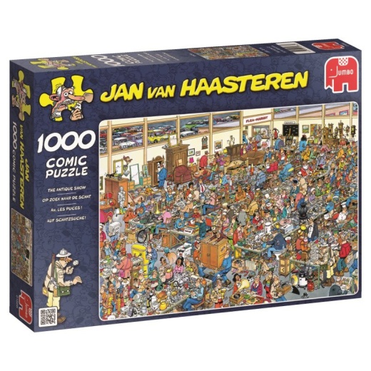 Jan van Haasteren - Antique Show 1000 Brikker i gruppen  hos Spelexperten (22-01886)