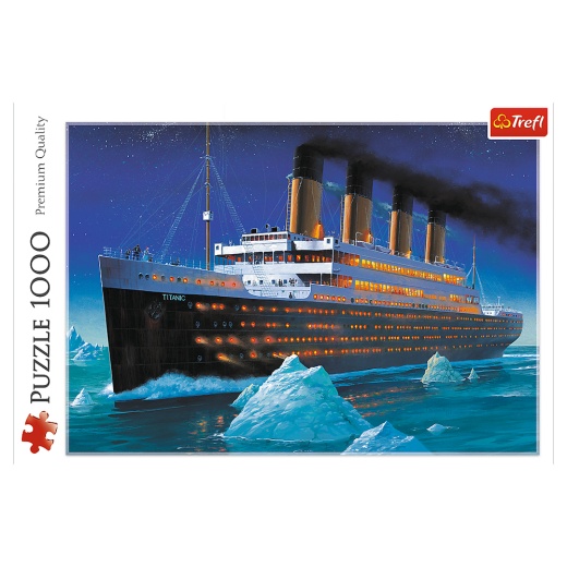 Trefl Titanic 1000 Brikker i gruppen PUSLESPIL / 1000 brikker hos Spelexperten (22-10080)
