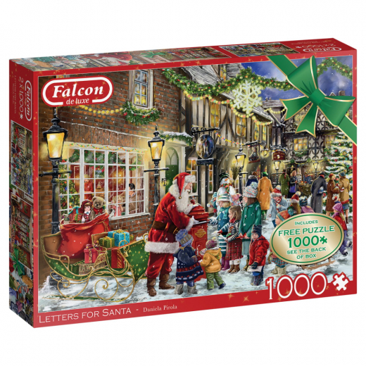 Jumbo - Letters for Santa 2x1000 Brikker i gruppen  hos Spelexperten (22-11343)