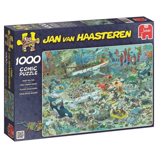 Jan van Haasteren - Deep Sea Fun 1000 brikker i gruppen  hos Spelexperten (22-17079)