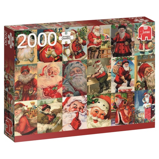Jumbo Vintage Santa's 2000 brikker i gruppen  hos Spelexperten (22-18589)