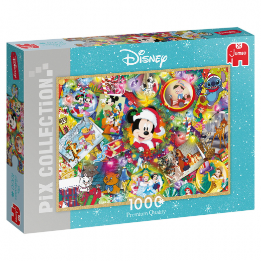 Jumbo Disney Christmas 1000 brikker i gruppen  hos Spelexperten (22-18876)