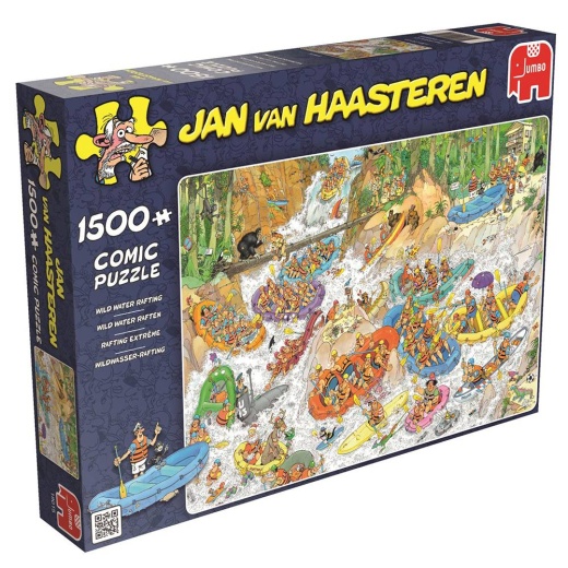 Jan van Haasteren - Wild water rafting 1500 brikker i gruppen  hos Spelexperten (22-19015)