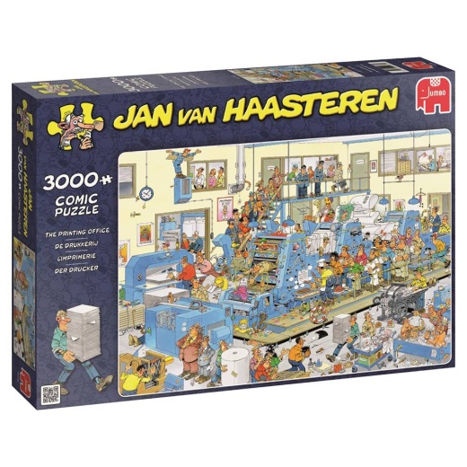 Jan van Haasteren - The Printing Office 3000 brikker i gruppen  hos Spelexperten (22-19038)