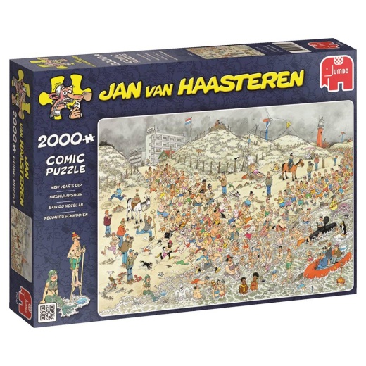 Jan Van Haasteren - New Years Dip 2000 brikker i gruppen  hos Spelexperten (22-19040)