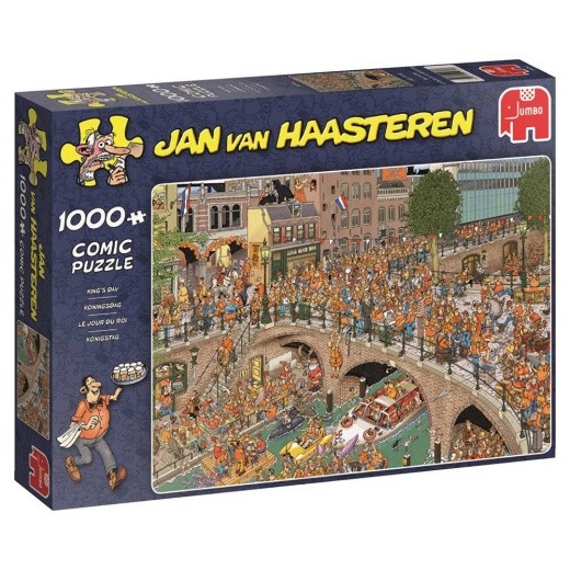 Jan Van Haasteren - Kingsday 1000 brikker i gruppen  hos Spelexperten (22-19054)