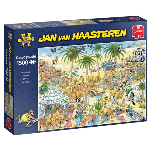 Jan van Haasteren - The Oasis 1500 brikker i gruppen  hos Spelexperten (22-19059)