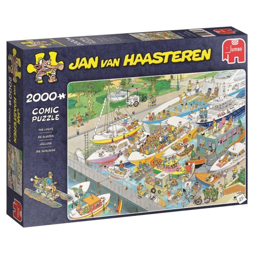 Jan Van Haasteren - The Locks 2000 brikker i gruppen  hos Spelexperten (22-19068)