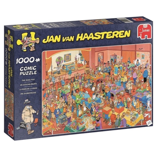 Jan van Haasteren - The Magic Fair 1000 brikker i gruppen PUSLESPIL / 1000 brikker hos Spelexperten (22-19072)