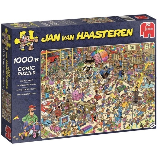 Jan van Haasteren The Toy Shop 1000 Brikker i gruppen PUSLESPIL / 1000 brikker hos Spelexperten (22-19073)