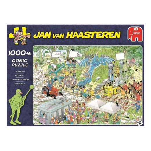 Jan van Haasteren - The Film Set 1000 brikker i gruppen PUSLESPIL / 1000 brikker hos Spelexperten (22-19074)