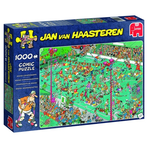 Jan van Haasteren Hockey Championships 1000 brikker i gruppen PUSLESPIL / 1000 brikker hos Spelexperten (22-19094)