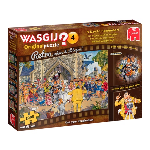 Wasgij? Original #4 Retro - A day to remember 1000 brikker i gruppen  hos Spelexperten (22-19176)