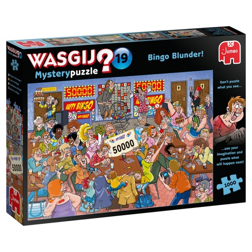 Wasgij? Mystery #19 - Bingo Blunder! 1000 Brikker i gruppen PUSLESPIL / Wasgij hos Spelexperten (22-19182)