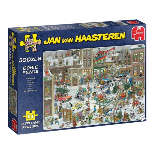 Jan Van Haasteren puslespil - Christmas XL 500 Brikker i gruppen  hos Spelexperten (22-20020)